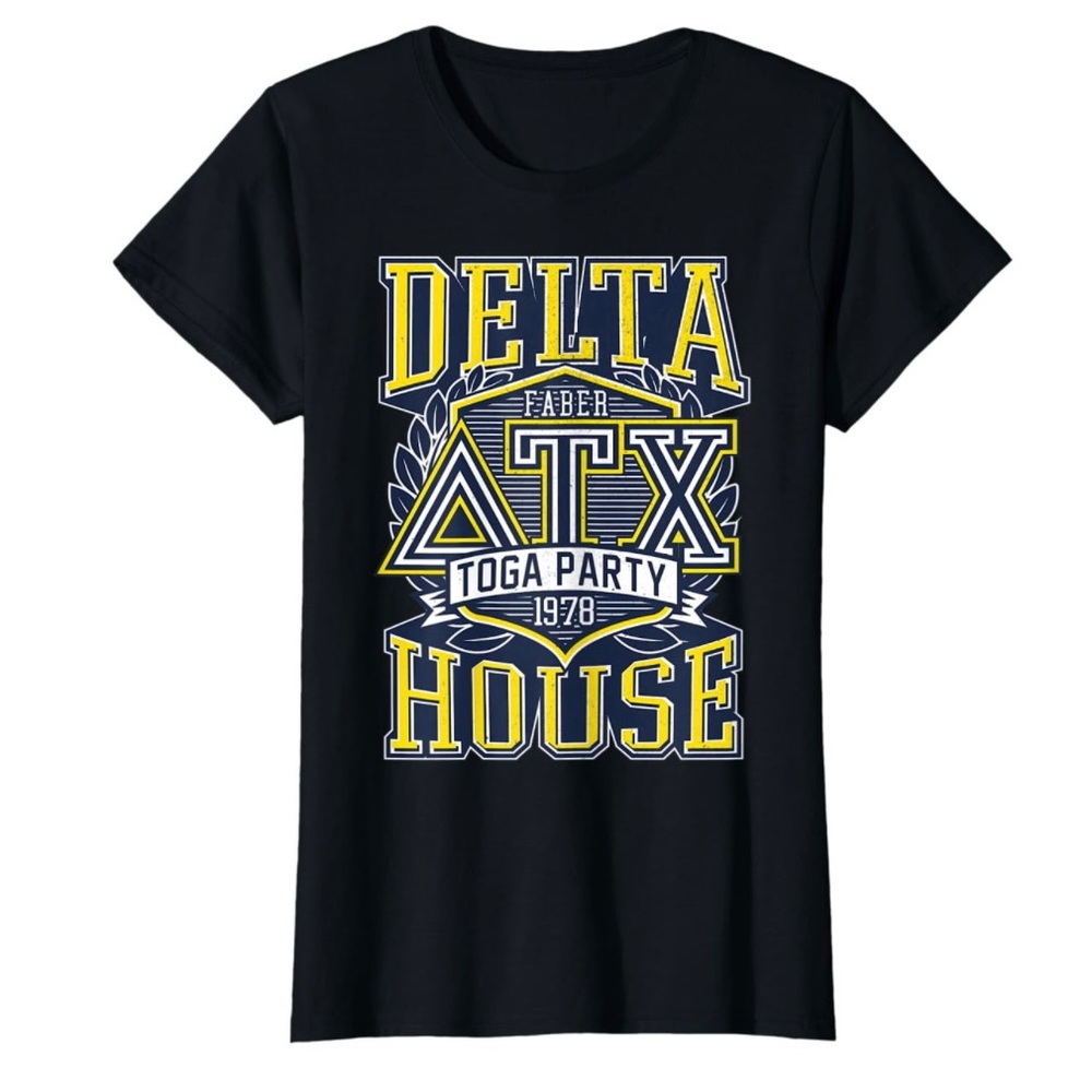Animal House Delta House Fraternity Logo Graphic Women’s T-Shirt